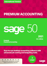 Sage 50 Premium accounting 卓越版